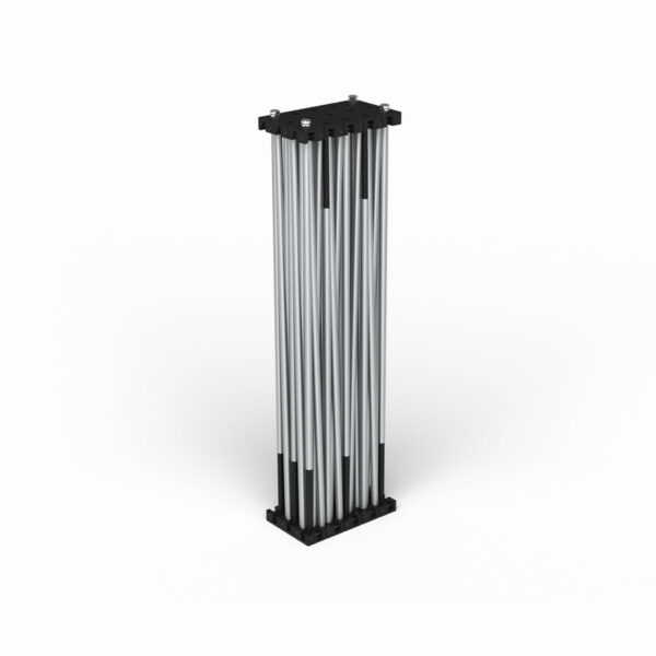 Revostage Komplettbühne, 8 m², 4 x 2 m, Teppichoberfläche dunkelgrau – Bild 4